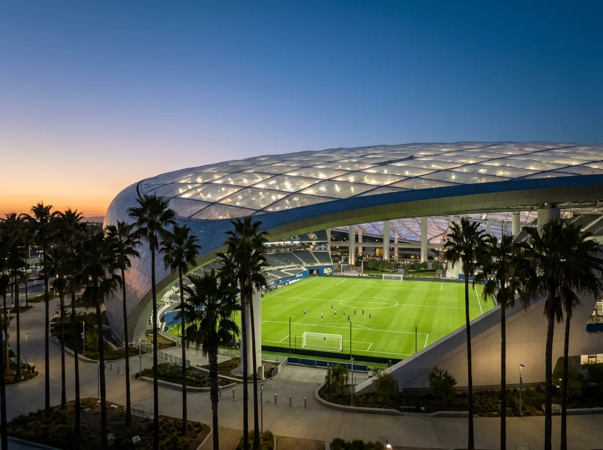 SoFi Stadium v Inglewoodu pri Los Angelesu, prizorišče tekem SP 2026